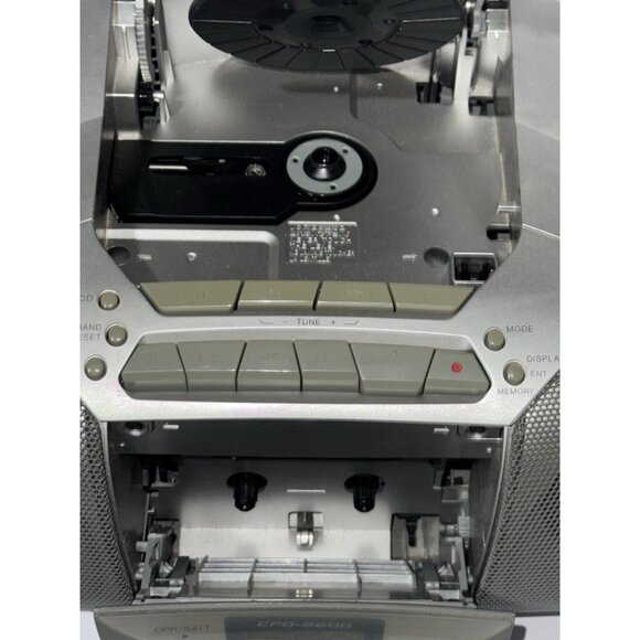 Sony Boombox CFD-S200 Portable CD Cassette Player AM FM Stereo Radio With Remote - Picture 8 of 15